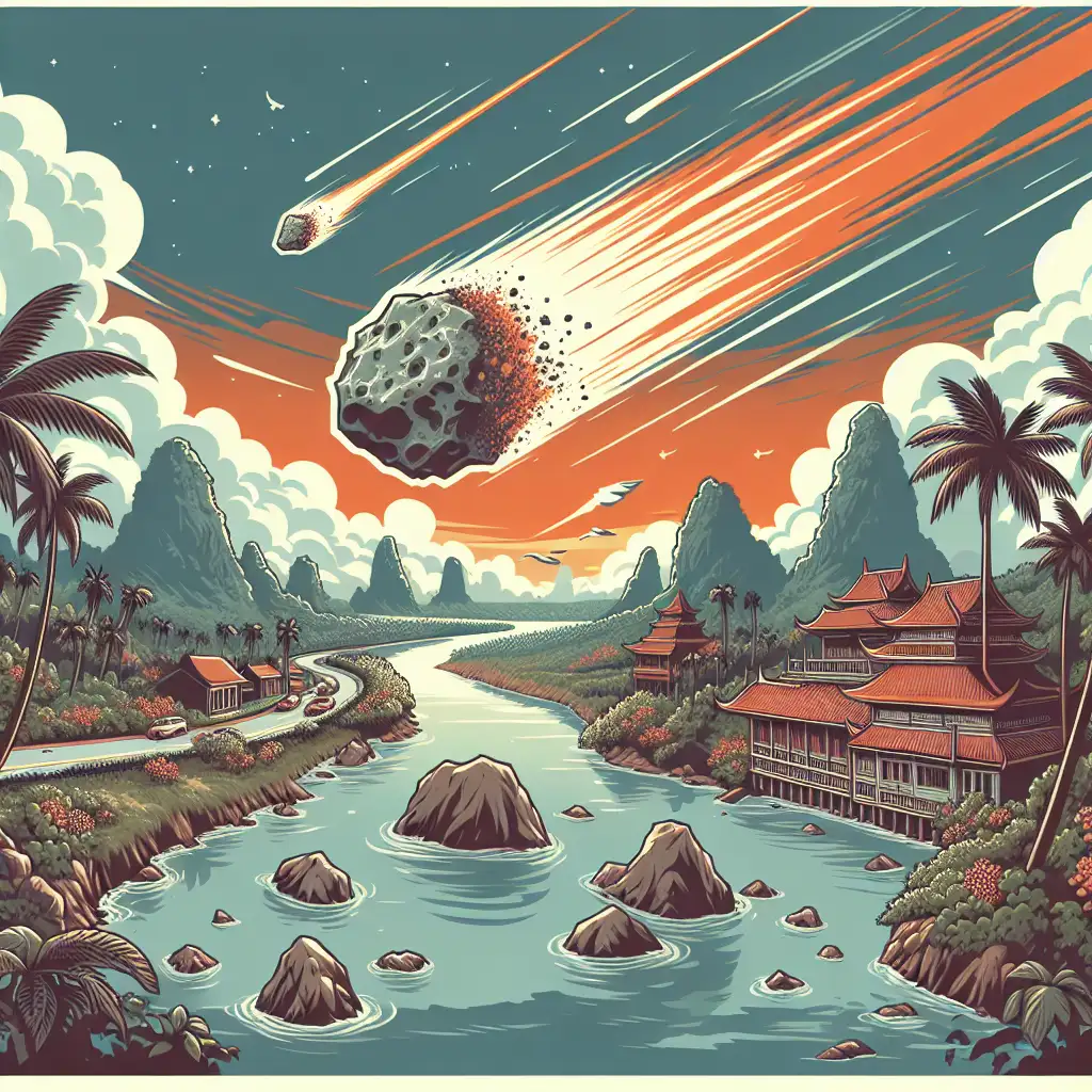 Meteorit Jatuh di Wilayah Asia, Apa yang Terjadi?