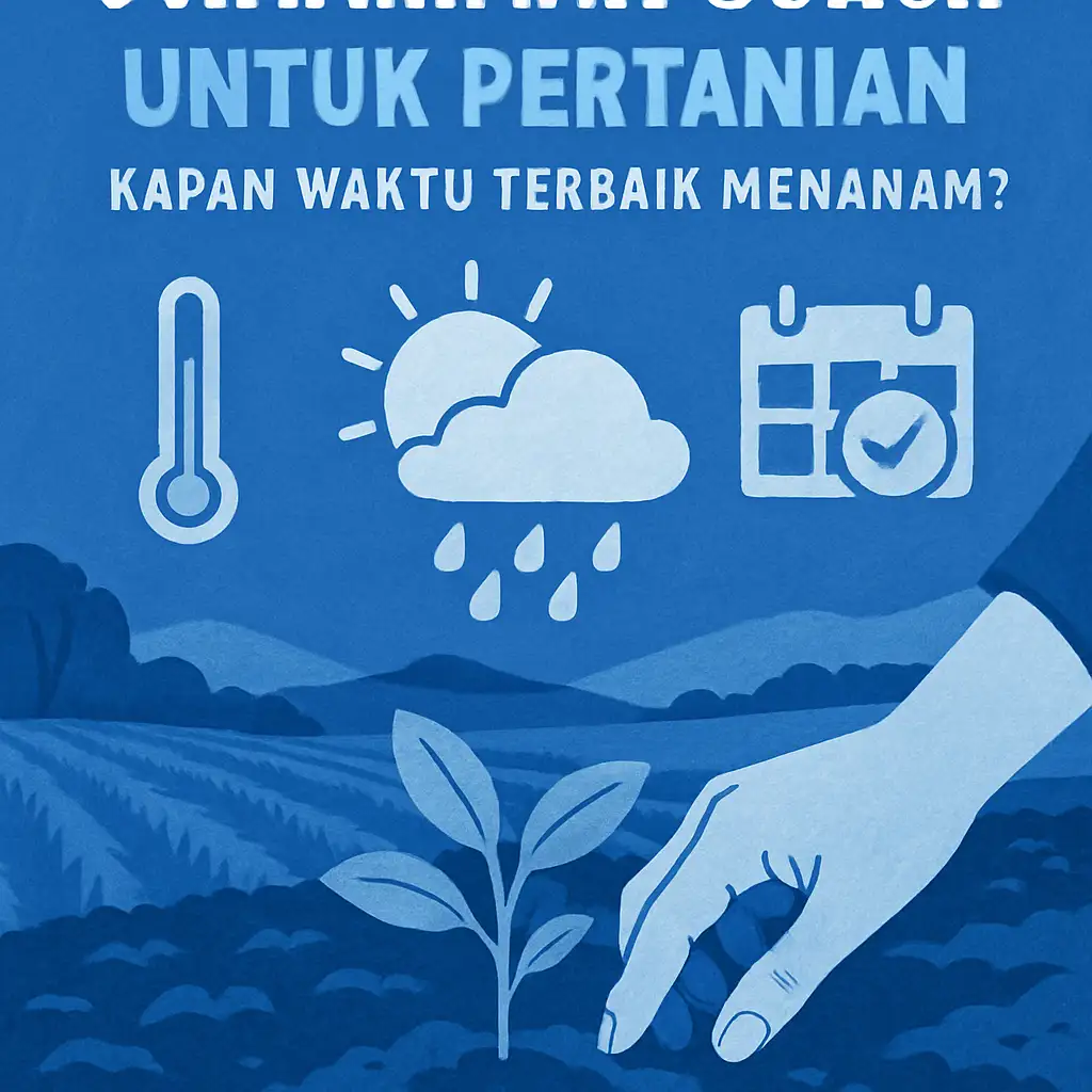Prakiraan Cuaca untuk Pertanian: Kapan Waktu Terbaik Menanam?
