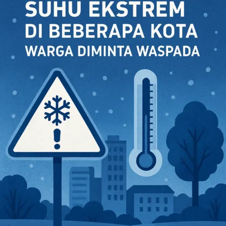 Suhu Ekstrem di Beberapa Kota, Warga Diminta Waspada