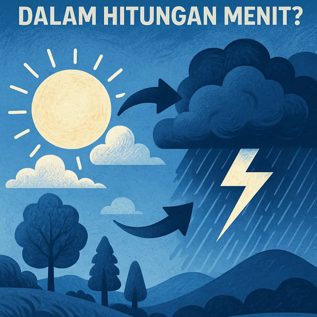 Bagaimana Cuaca Bisa Berubah dalam Hitungan Menit?